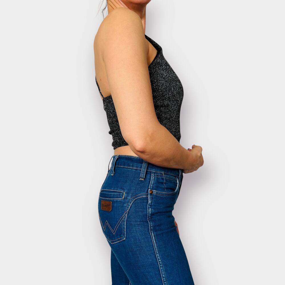 90s Sparkle Cross Back Tank‎ Size M - Picture 7 of 8